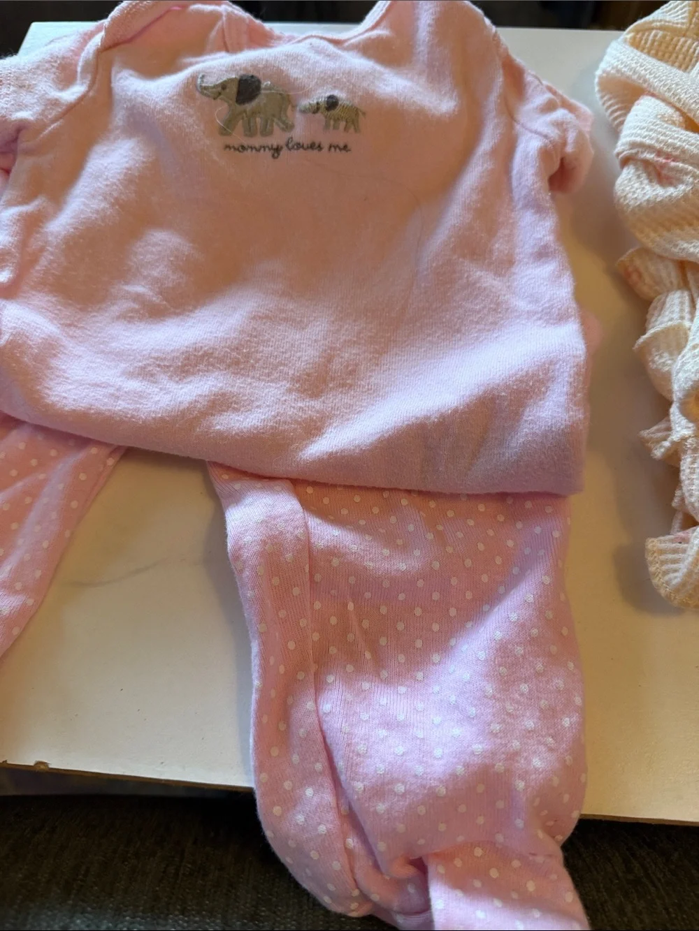 Carter's 3 piece set New w tags 6 months & sleepers, sweater,0-6 months lot